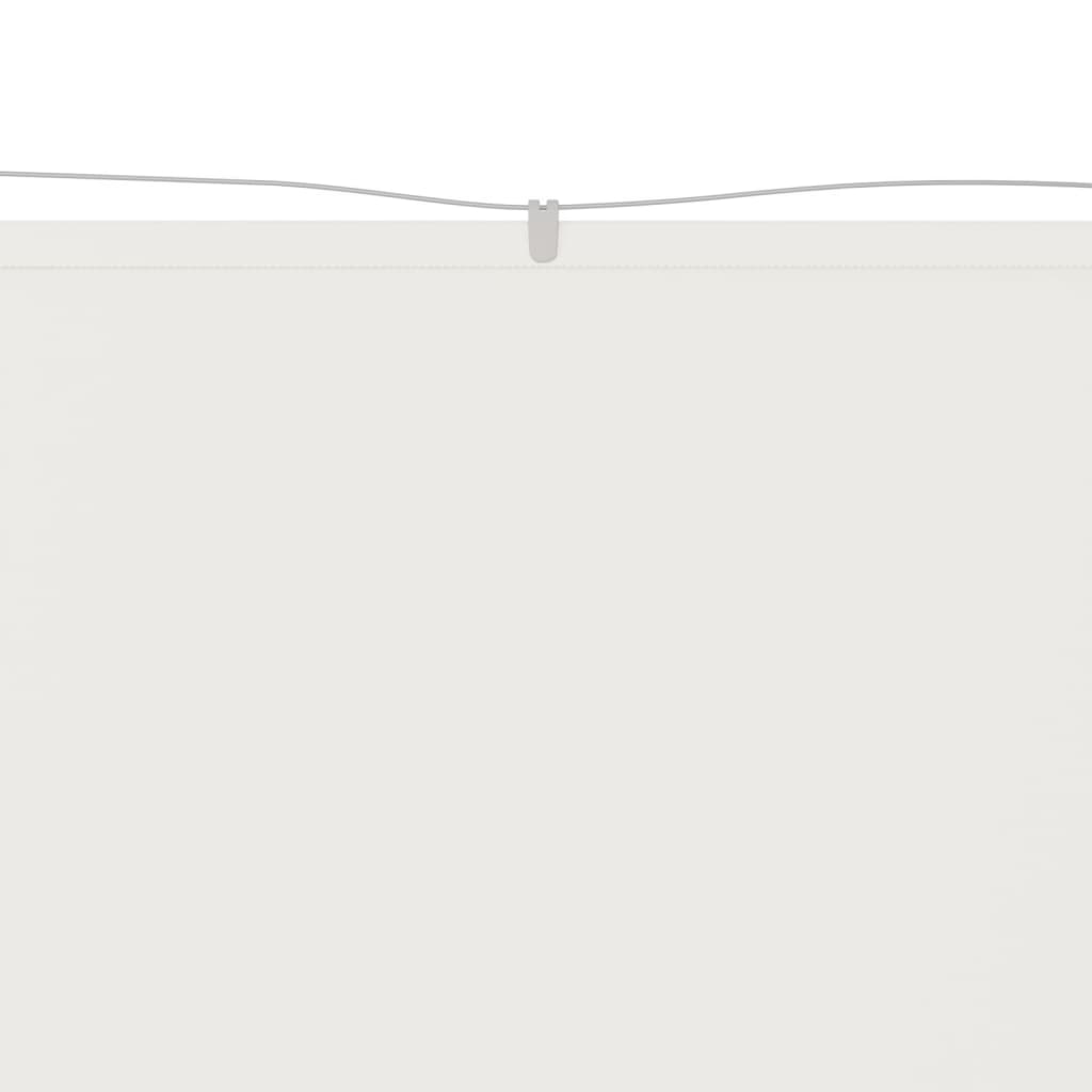 Berkfield Vertical Awning White 140x270 cm Oxford Fabric