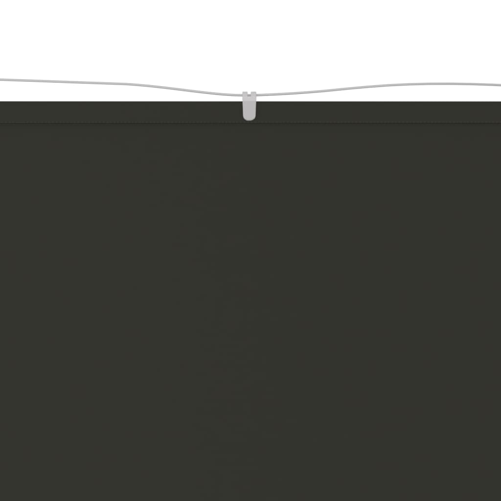 Berkfield Vertical Awning Anthracite 140x420 cm Oxford Fabric