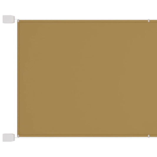 Berkfield Vertical Awning Beige 180x270 cm Oxford Fabric