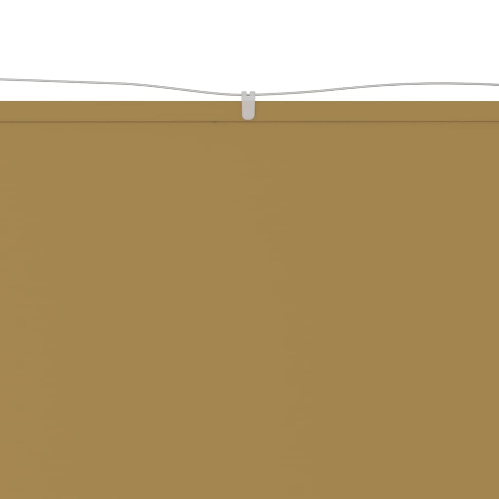 Berkfield Vertical Awning Beige 180x270 cm Oxford Fabric