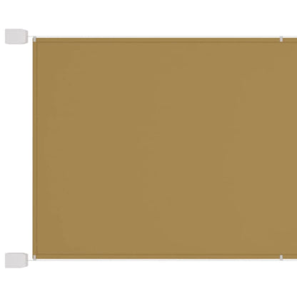 Berkfield Vertical Awning Beige 180x1000 cm Oxford Fabric
