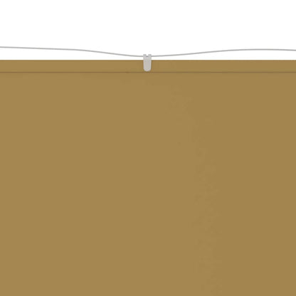 Berkfield Vertical Awning Beige 180x1000 cm Oxford Fabric