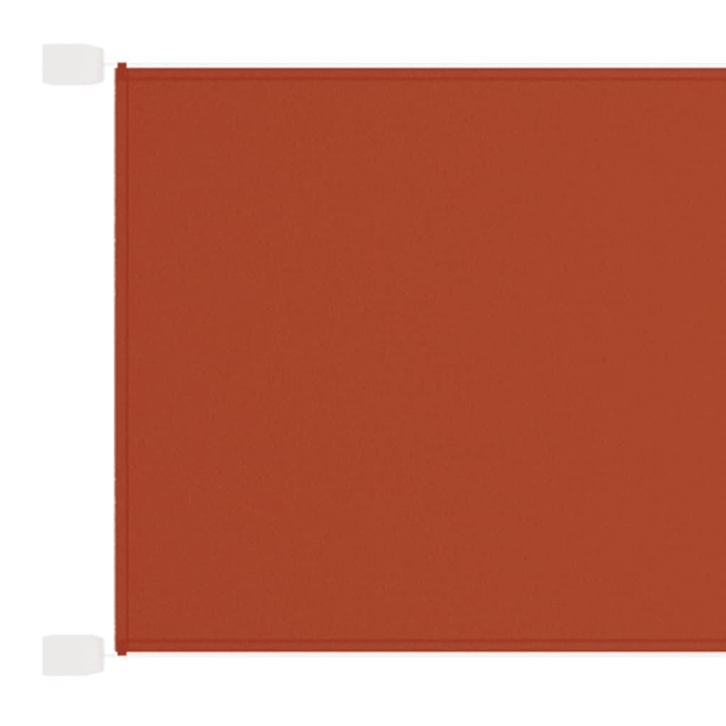Berkfield Vertical Awning Terracotta 180x360 cm Oxford Fabric
