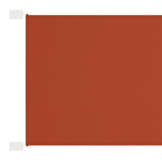 Berkfield Vertical Awning Terracotta 180x360 cm Oxford Fabric