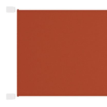 Berkfield Vertical Awning Terracotta 180x800 cm Oxford Fabric