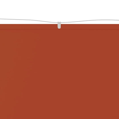 Berkfield Vertical Awning Terracotta 180x1200 cm Oxford Fabric