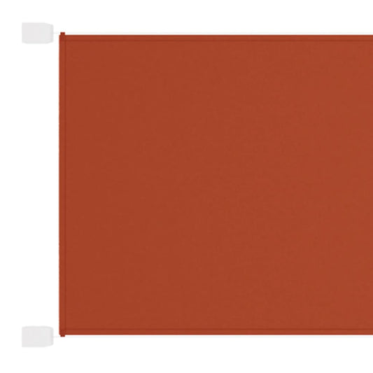 Berkfield Vertical Awning Terracotta 200x360 cm Oxford Fabric