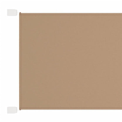 Berkfield Vertical Awning Taupe 180x1000 cm Oxford Fabric