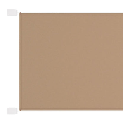 Berkfield Vertical Awning Taupe 300x270 cm Oxford Fabric