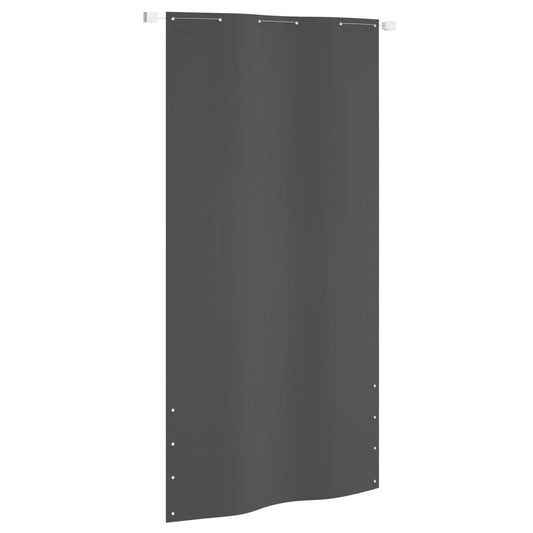 Berkfield Balcony Screen Anthracite 120x240 cm Oxford Fabric