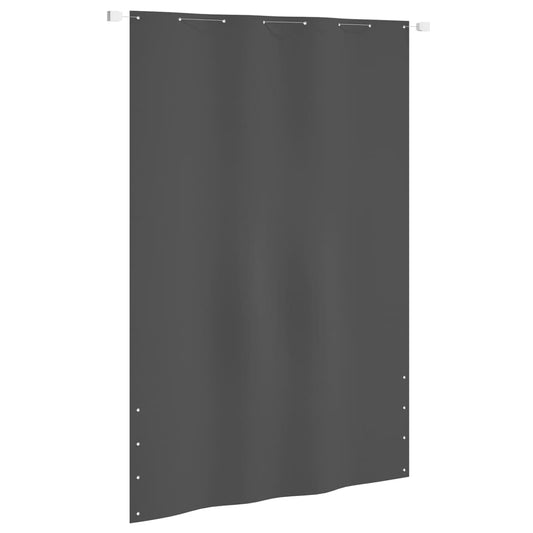 Berkfield Balcony Screen Anthracite 160x240 cm Oxford Fabric