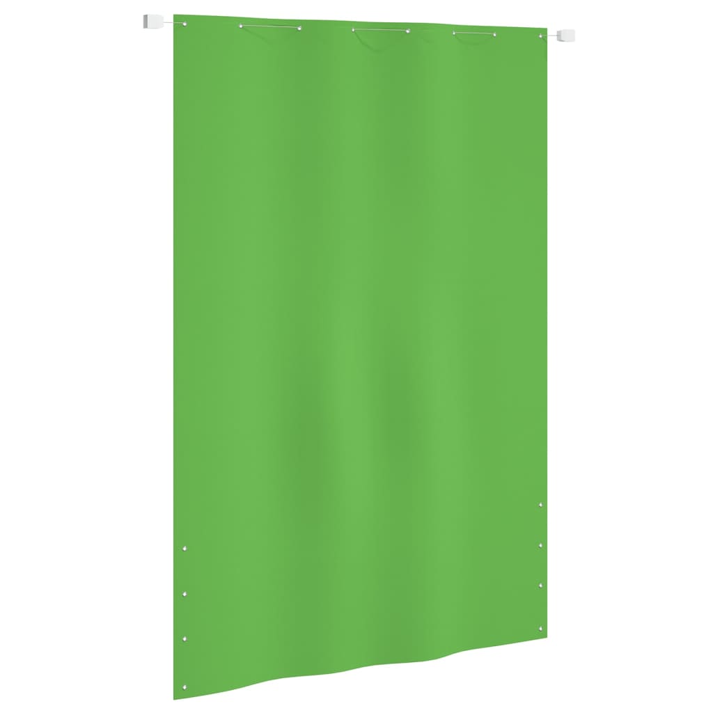 Berkfield Balcony Screen Light Green 160x240 cm Oxford Fabric