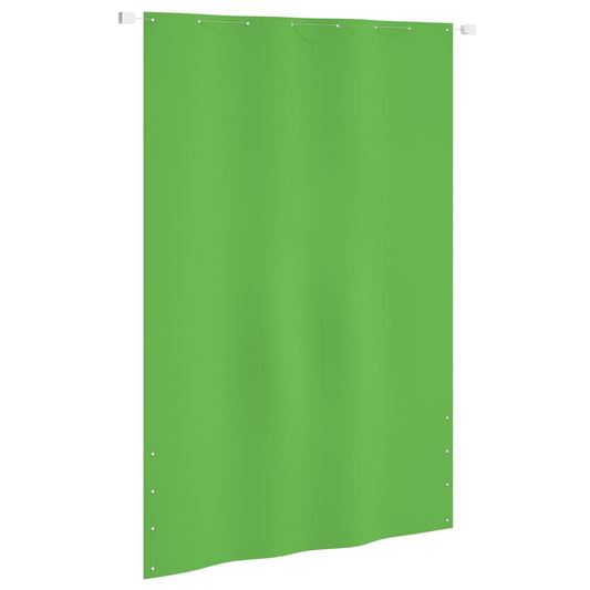 Berkfield Balcony Screen Light Green 160x240 cm Oxford Fabric