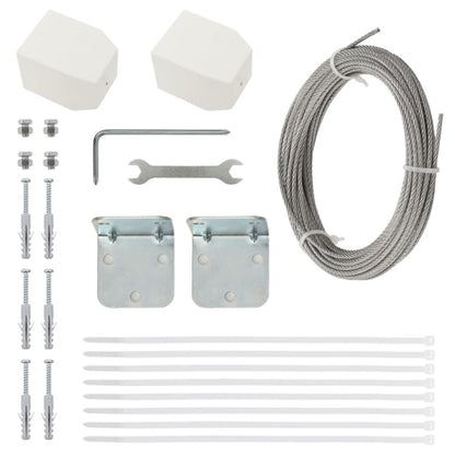 Berkfield Balcony Screen Terrecotta 80x240 cm Oxford Fabric