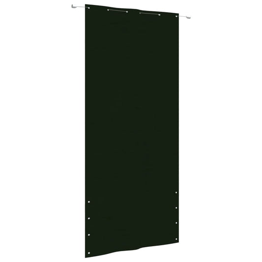 Berkfield Balcony Screen Dark Green 120x240 cm Oxford Fabric