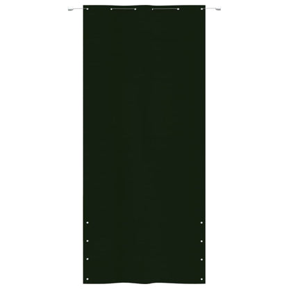 Berkfield Balcony Screen Dark Green 120x240 cm Oxford Fabric
