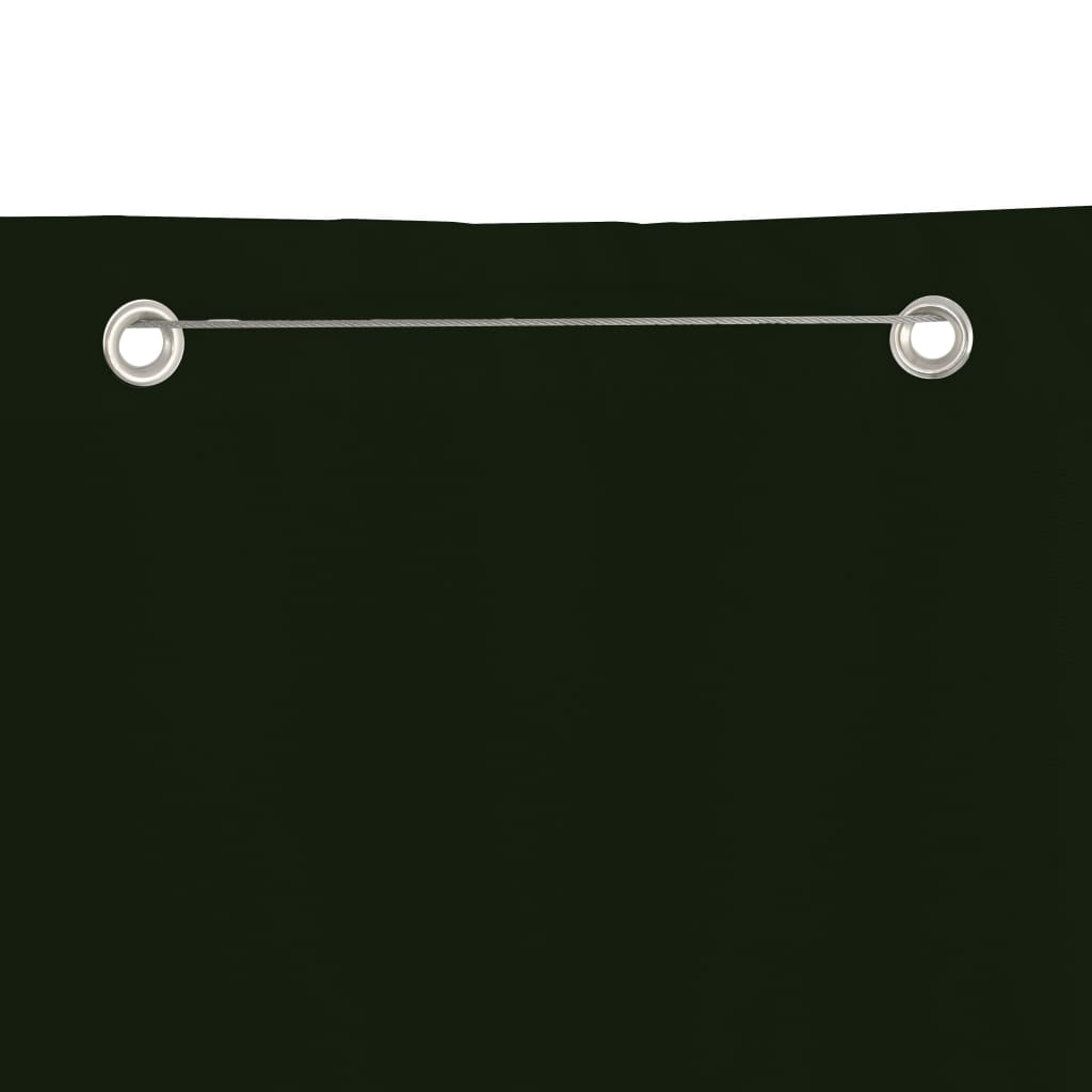 Berkfield Balcony Screen Dark Green 160x240 cm Oxford Fabric