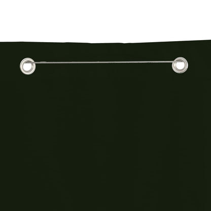 Berkfield Balcony Screen Dark Green 160x240 cm Oxford Fabric