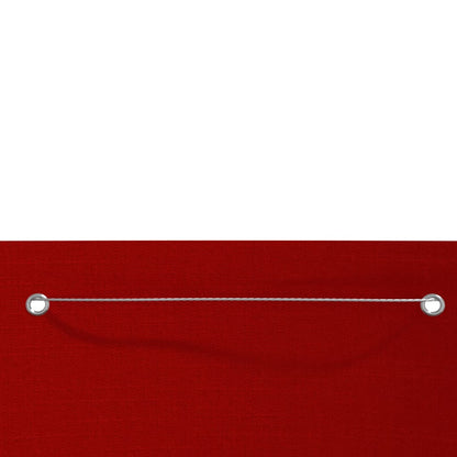 Berkfield Balcony Screen Red 160x240 cm Oxford Fabric