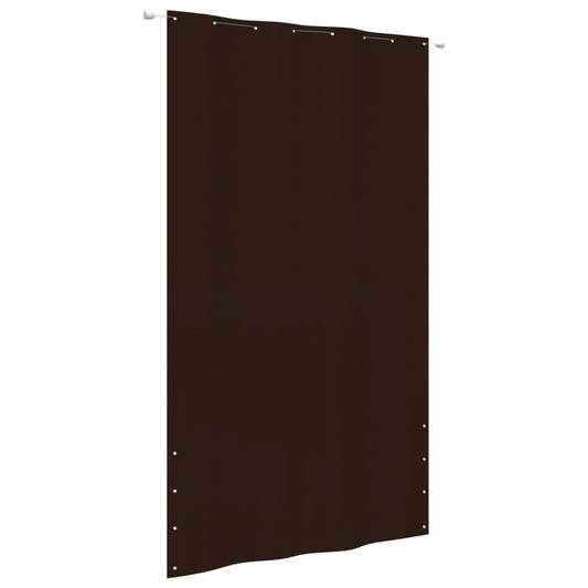 Berkfield Balcony Screen Brown 160x240 cm Oxford Fabric