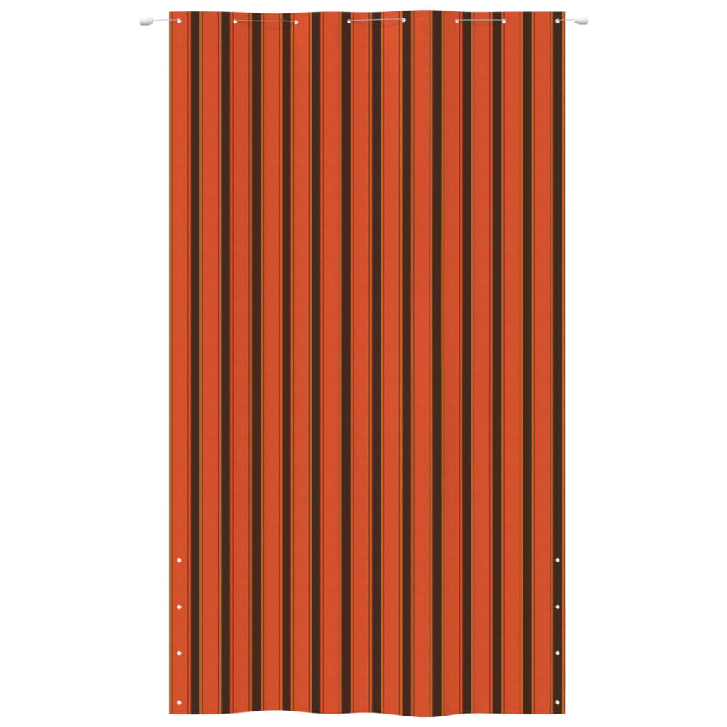 Berkfield Balcony Screen Orange and Brown 160x240 cm Oxford Fabric
