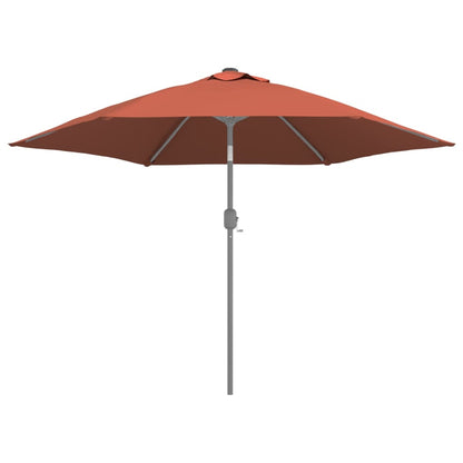Berkfield Replacement Fabric for Outdoor Parasol Terracotta 300 cm