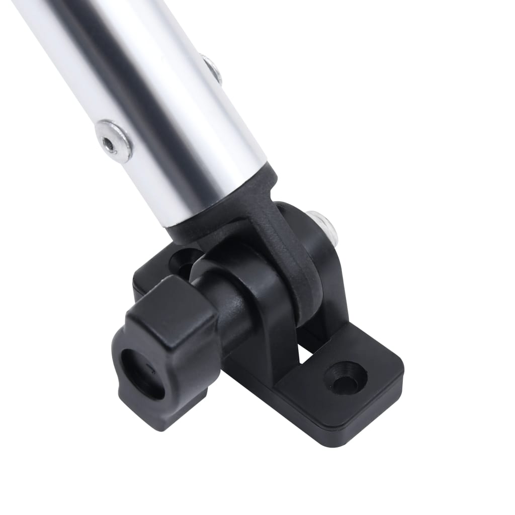 Berkfield 2 Bow Bimini Top Anthracite 180x150x110 cm