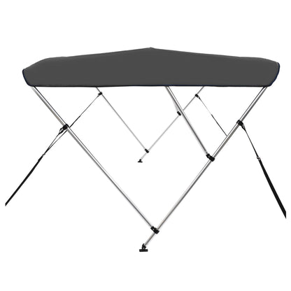 Berkfield 3 Bow Bimini Top Anthracite 183x140x137 cm