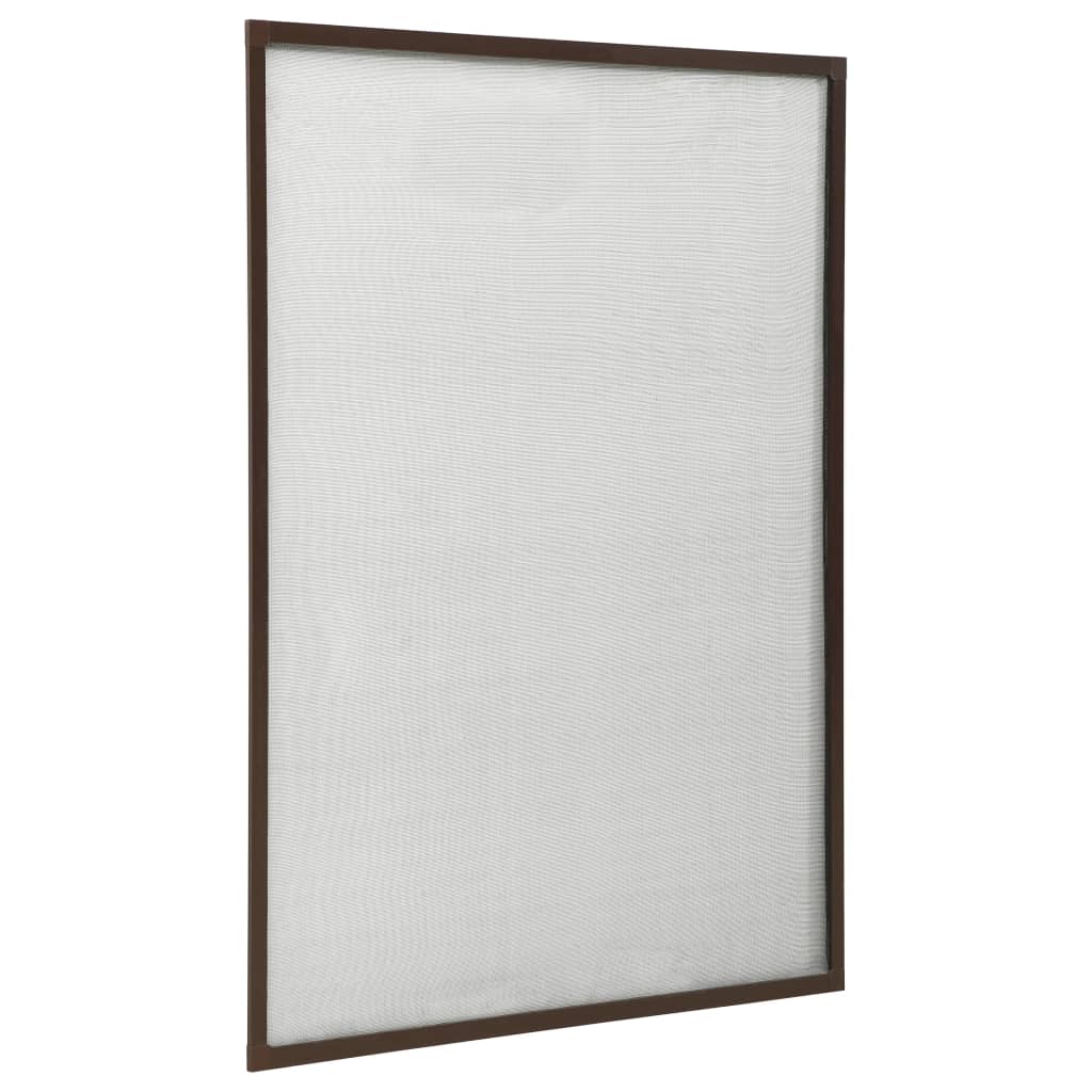 Berkfield Insect Screen for Windows Brown 80x120 cm
