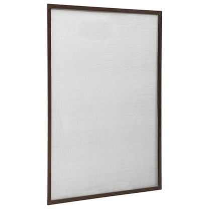 Berkfield Insect Screen for Windows Brown 80x120 cm