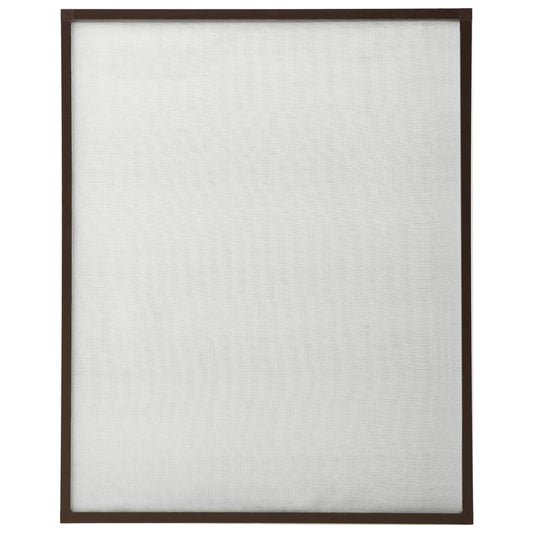 Berkfield Insect Screen for Windows Brown 90x120 cm