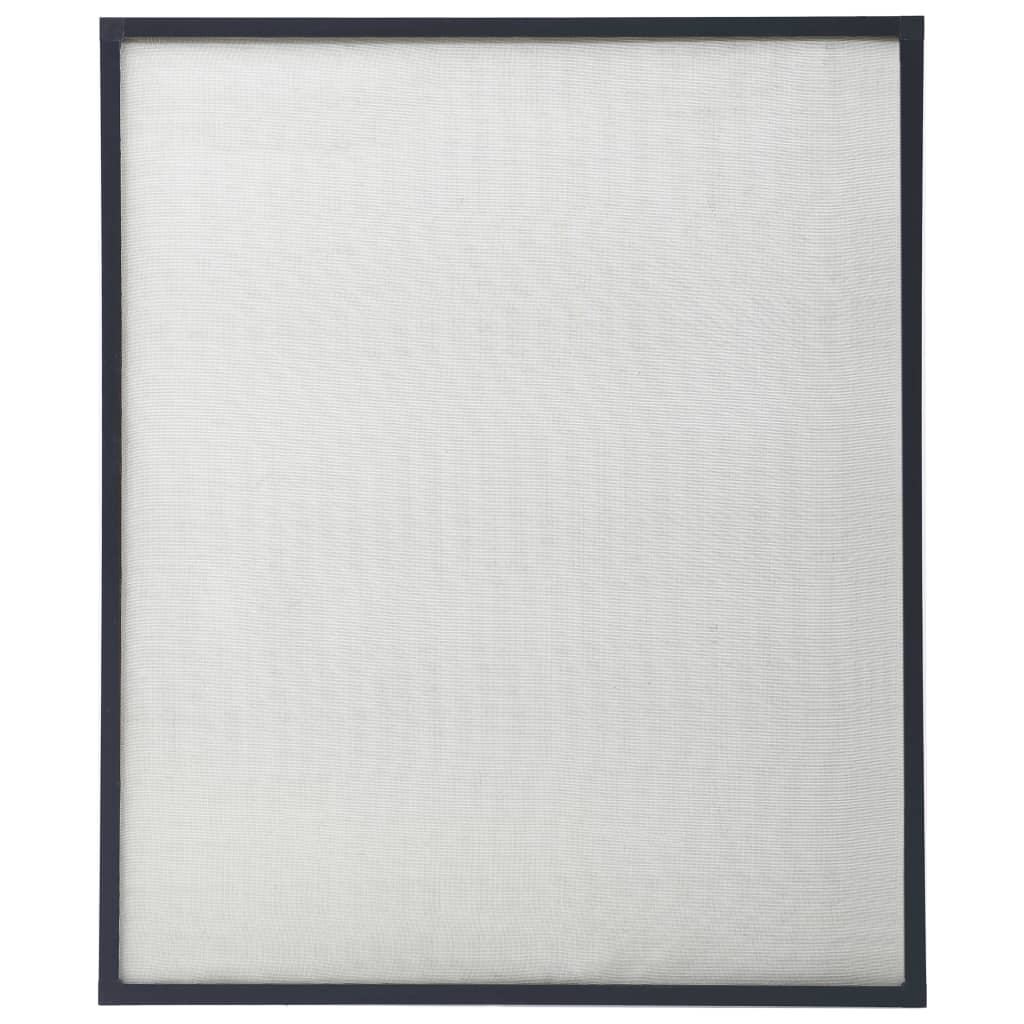 Berkfield Insect Screen for Windows Anthracite 100x120 cm