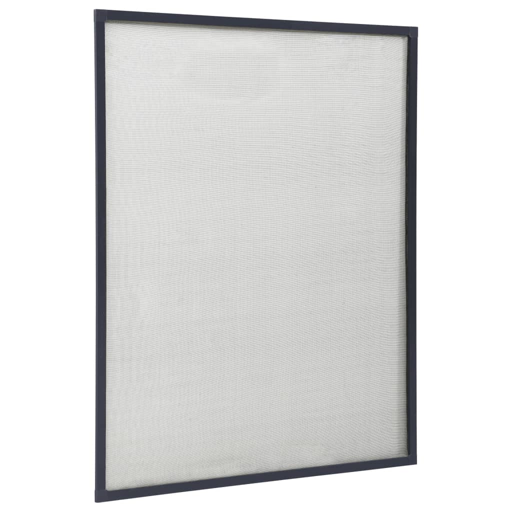 Berkfield Insect Screen for Windows Anthracite 100x120 cm