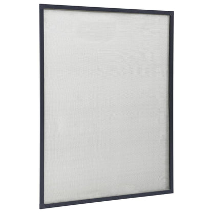 Berkfield Insect Screen for Windows Anthracite 100x120 cm