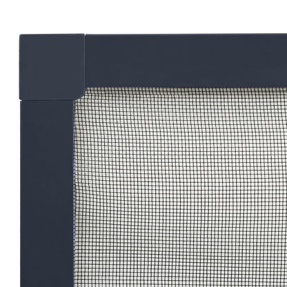 Berkfield Insect Screen for Windows Anthracite 100x120 cm
