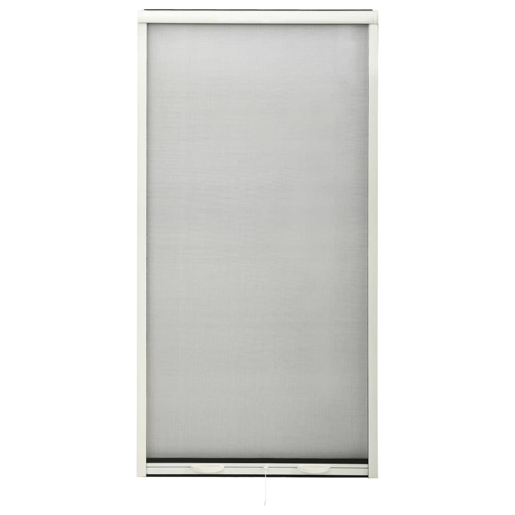 Berkfield Roll down Insect Screen for Windows White 90x170 cm