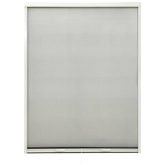 Berkfield Roll down Insect Screen for Windows White 130x170 cm