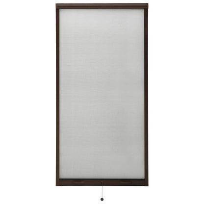 Berkfield Roll down Insect Screen for Windows Brown 70x150 cm