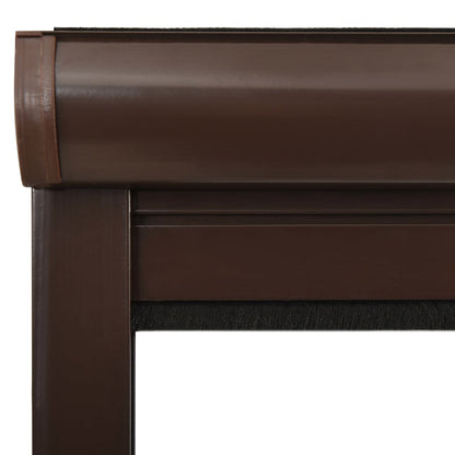 Berkfield Roll down Insect Screen for Windows Brown 70x150 cm