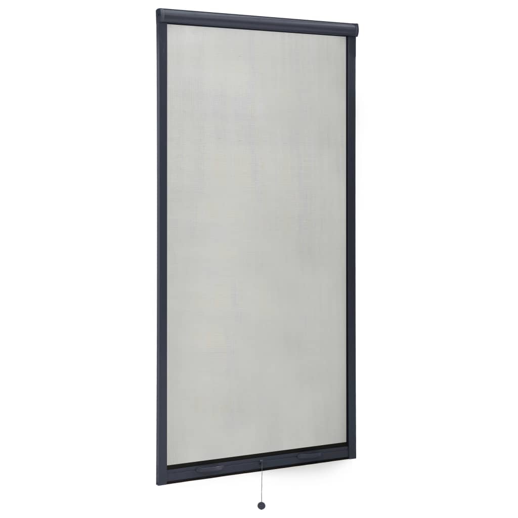 Berkfield Roll down Insect Screen for Windows Anthracite 70x150 cm