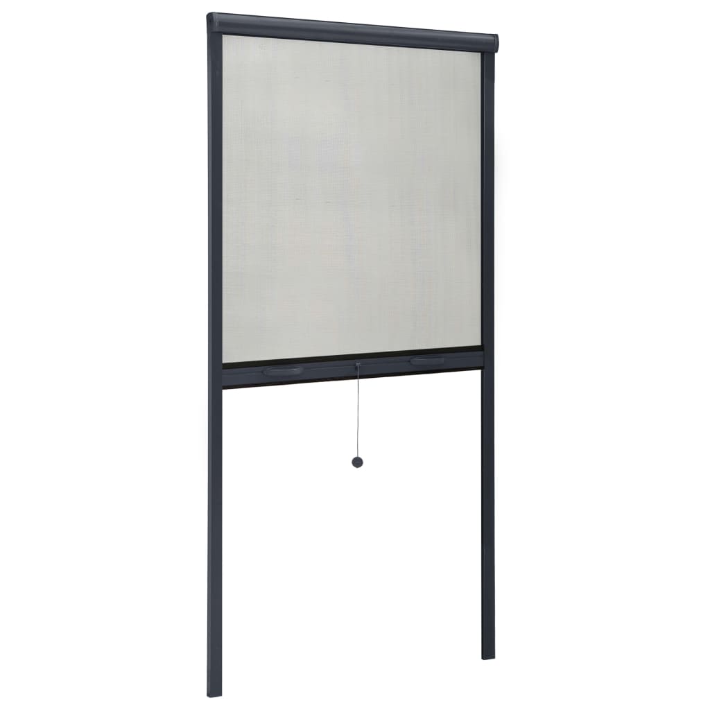 Berkfield Roll down Insect Screen for Windows Anthracite 70x150 cm