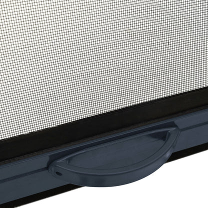 Berkfield Roll down Insect Screen for Windows Anthracite 70x150 cm