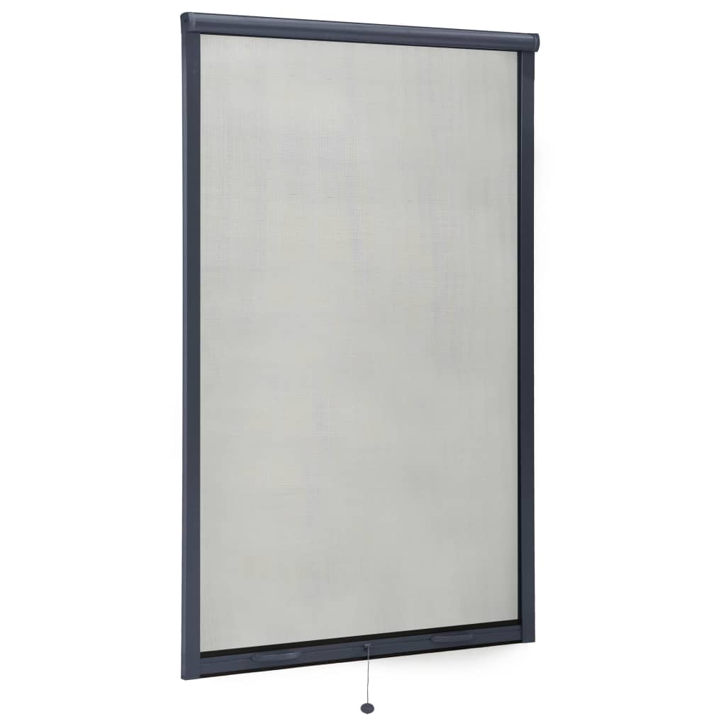 Berkfield Roll down Insect Screen for Windows Anthracite 100x170 cm