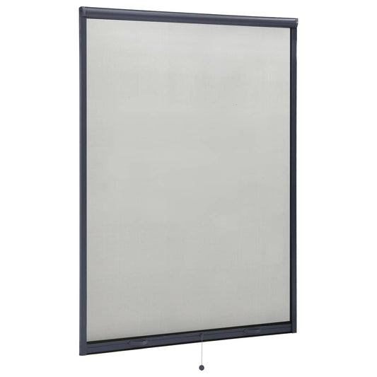 Berkfield Roll down Insect Screen for Windows Anthracite 120x170 cm