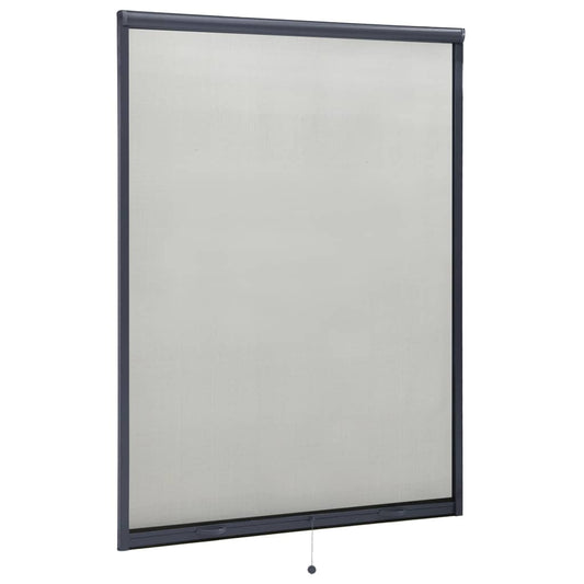 Berkfield Roll down Insect Screen for Windows Anthracite 130x170 cm