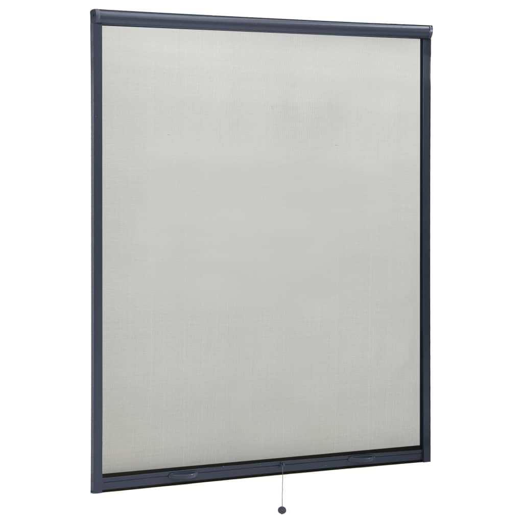 Berkfield Roll down Insect Screen for Windows Anthracite 150x170 cm