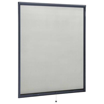Berkfield Roll down Insect Screen for Windows Anthracite 150x170 cm