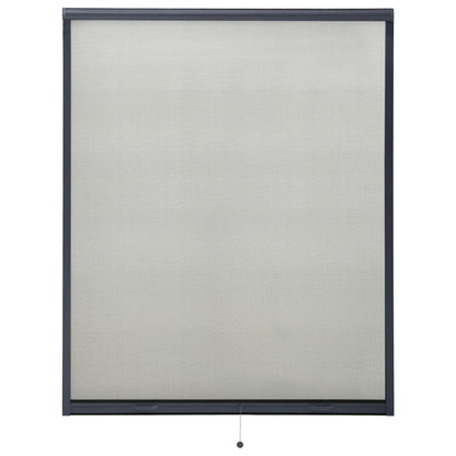 Berkfield Roll down Insect Screen for Windows Anthracite 150x170 cm
