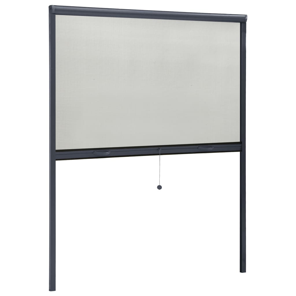 Berkfield Roll down Insect Screen for Windows Anthracite 150x170 cm