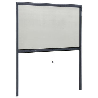 Berkfield Roll down Insect Screen for Windows Anthracite 150x170 cm